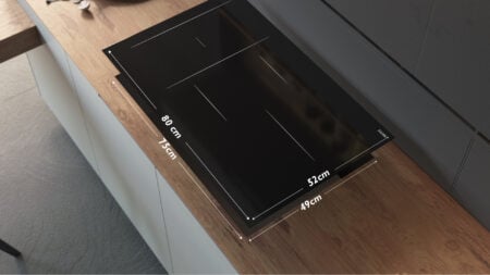 ETNA KIF880ZT kookplaat Zwart Ingebouwd 80 cm Inductiekookplaat zones 5 zone(s) - Afbeelding 8