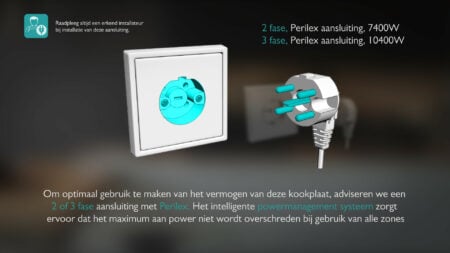 ETNA KIF880ZT kookplaat Zwart Ingebouwd 80 cm Inductiekookplaat zones 5 zone(s) - Afbeelding 15