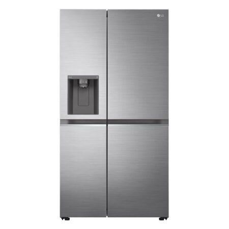 LG GSLV71PZTD amerikaanse koelkast Vrijstaand 635 l D Metallic, Zilver