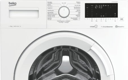Beko WTV8716XWWST wasmachine Voorbelading 8 kg 1400 RPM Wit DHZ2591 - Afbeelding 4