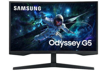 Samsung 27" Odyssey LS27CG554EUXEN - G5 G55C QHD 165Hz Gaming Monitor EWO046