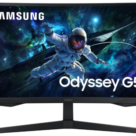 Samsung 27" Odyssey LS27CG554EUXEN - G5 G55C QHD 165Hz Gaming Monitor EWO046
