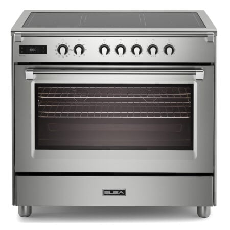 Elba EBS 965 IMLXX 90 cm RVS inductiefornuis