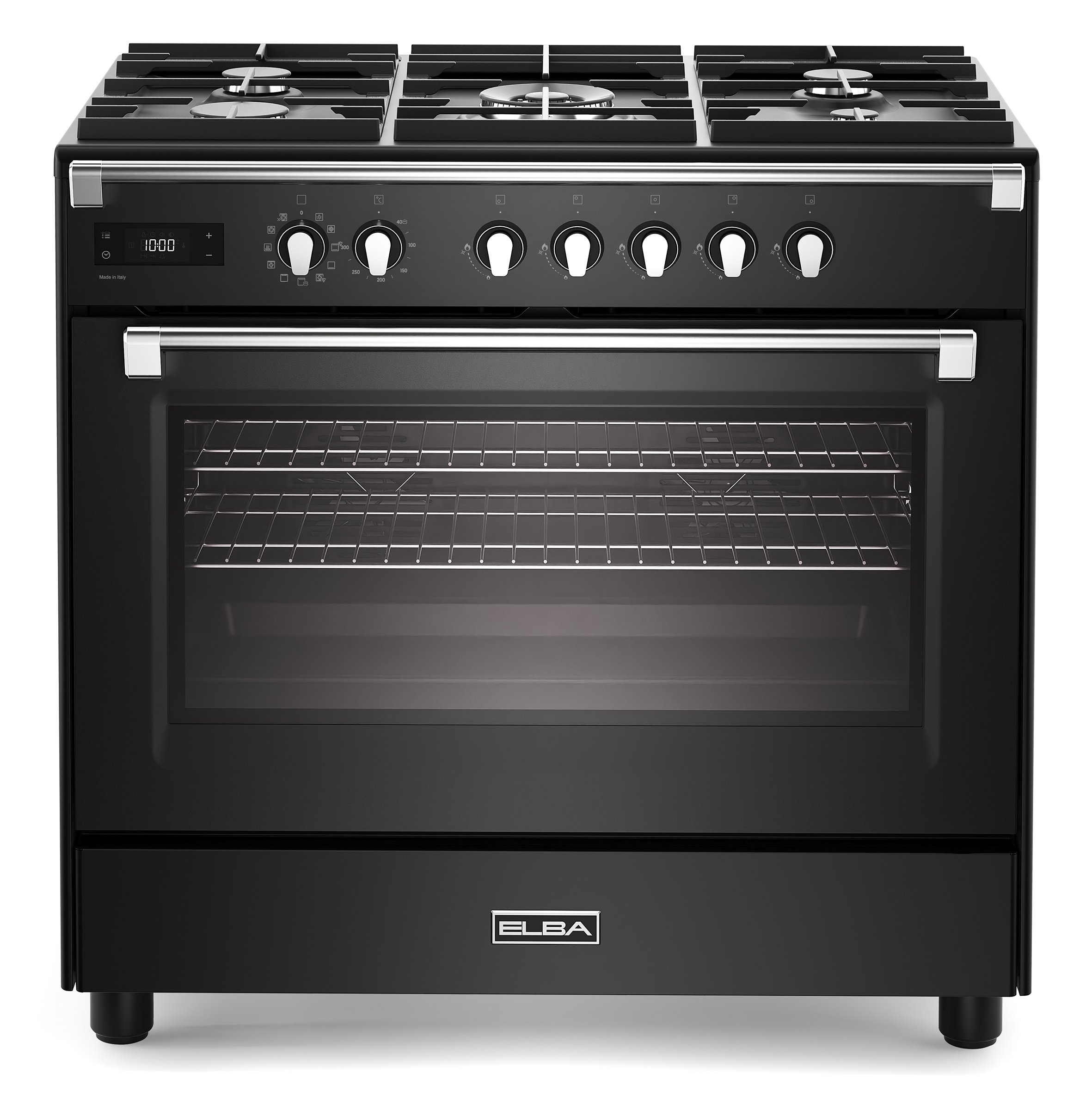 Elba EBS 965 MLAA 90 cm antraciet gasfornuis