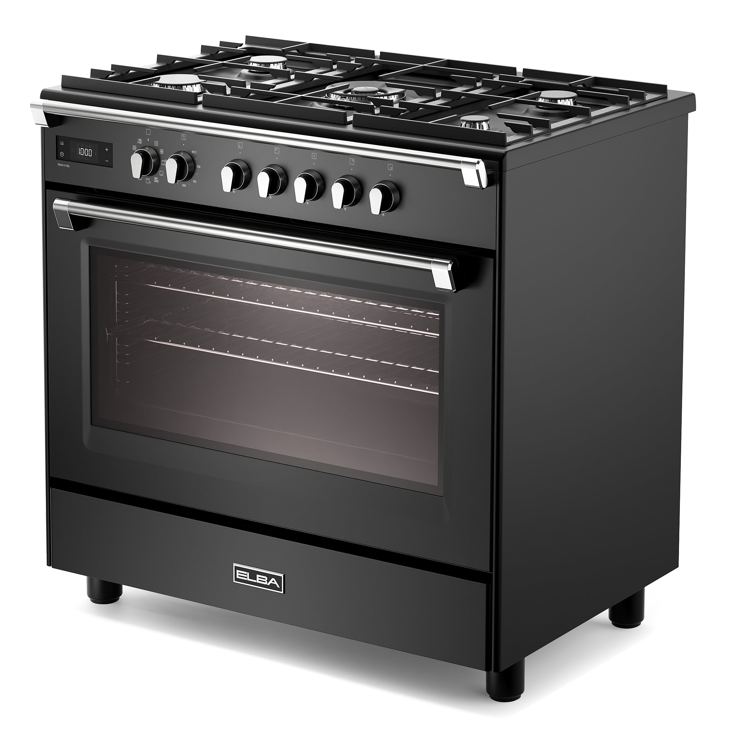 Elba EBS 965 MLAA 90 cm antraciet gasfornuis - Afbeelding 4