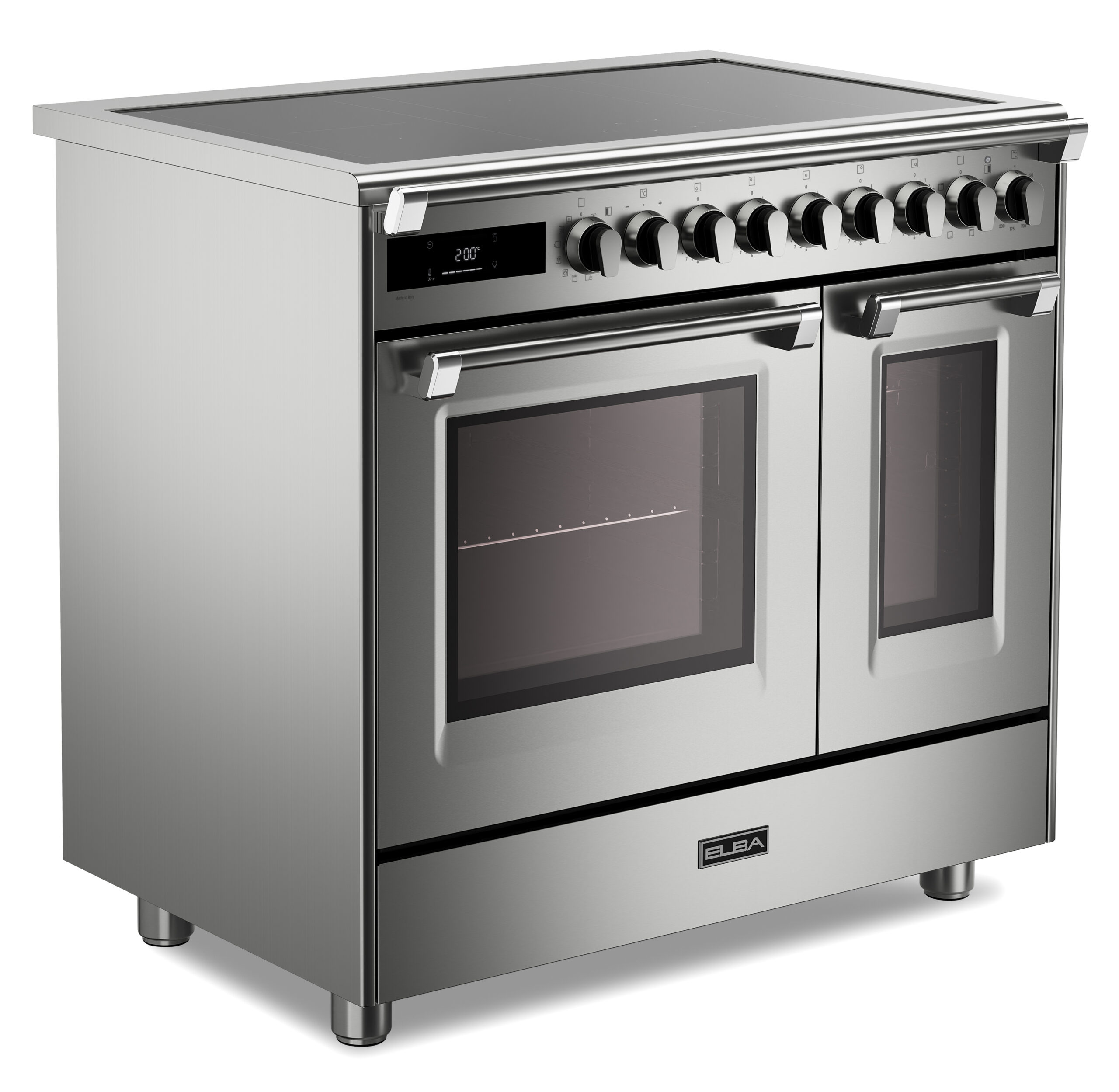 Elba EBS 965T IMXX RVS 90 cm inductiefornuis - Afbeelding 3