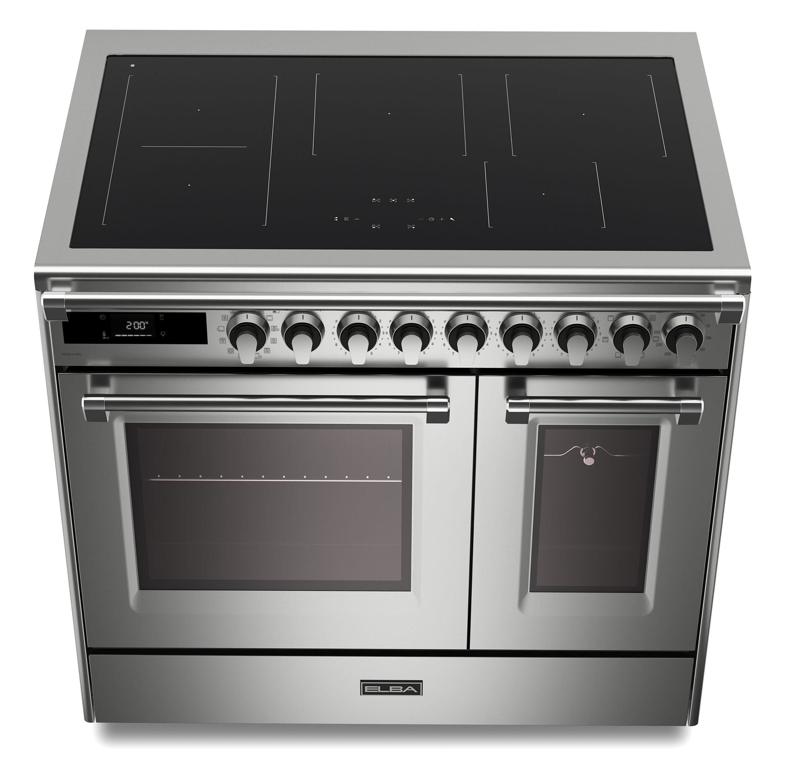 Elba EBS 965T IMXX RVS 90 cm inductiefornuis - Afbeelding 5