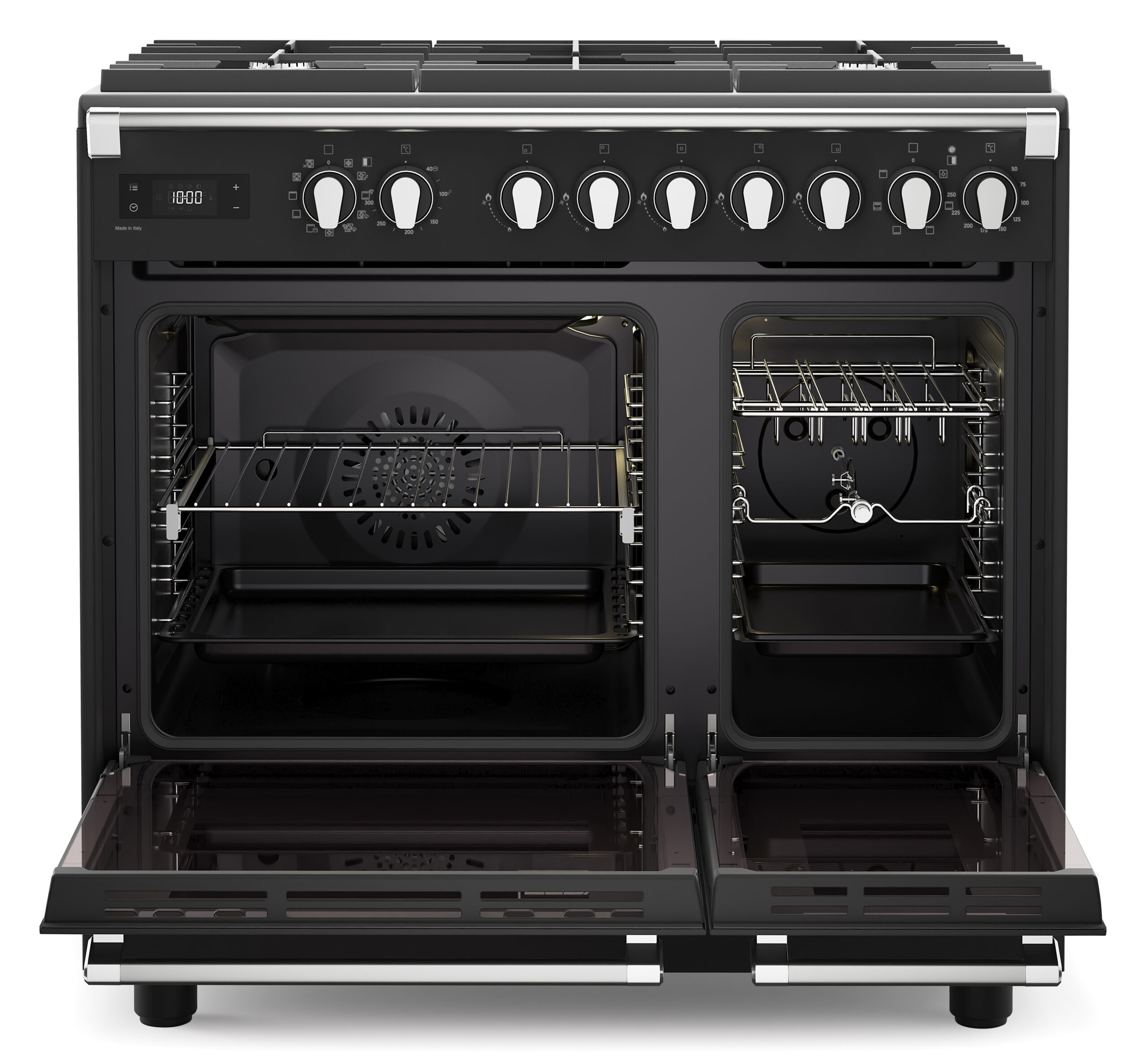 Elba EBS 965T MAA antraciet 90 cm gasfornuis - Afbeelding 2