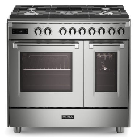 Elba EBS 965T MXX RVS 90 cm gasfornuis