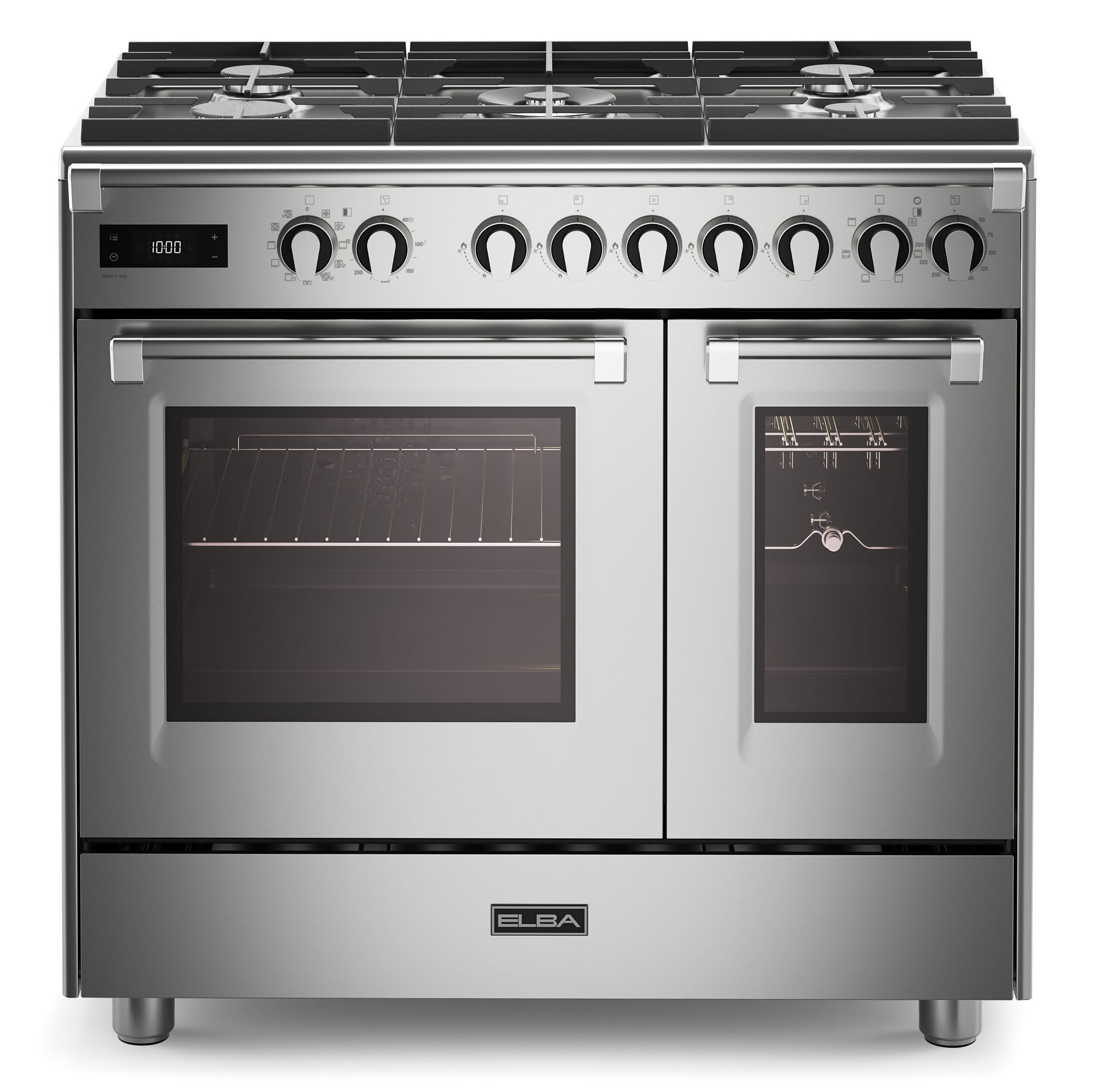 Elba EBS 965T MXX RVS 90 cm gasfornuis