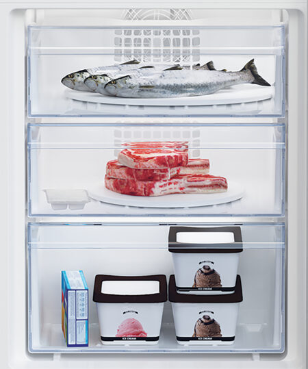 Beko BCHA275K41SN koel-vriescombinatie Ingebouwd 262 l E Wit - Afbeelding 4