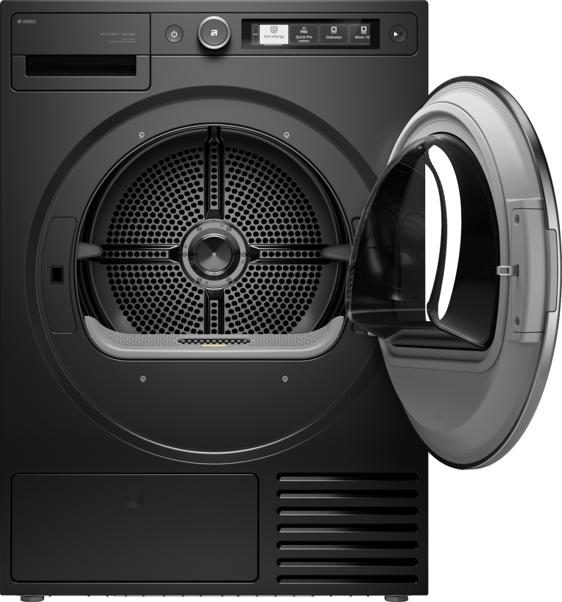 Asko T509HRG wasdroger Vrijstaand Voorbelading 9 kg Zwart - Afbeelding 6
