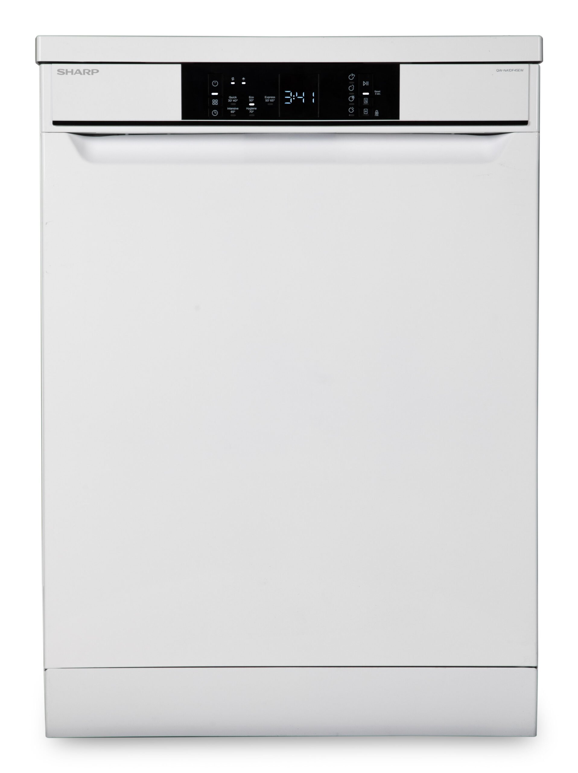 Sharp QWNA1DF45EWEU Vrijstaand 15 couverts E