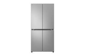 LG GMB860PYDE amerikaanse koelkast Vrijstaand 530 l E Zilver