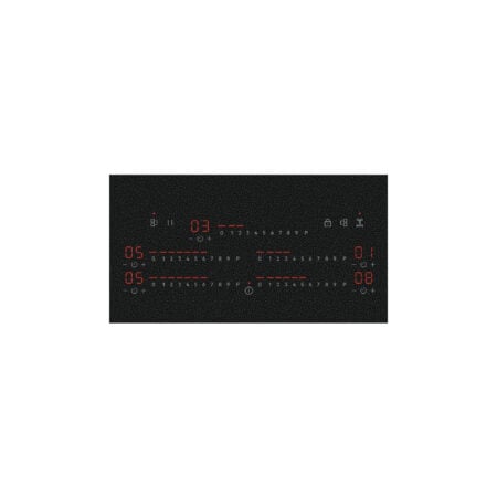 AEG NIK85M00AZ Zwart Ingebouwd 80 cm Inductiekookplaat zones 5 zone(s) - Afbeelding 9