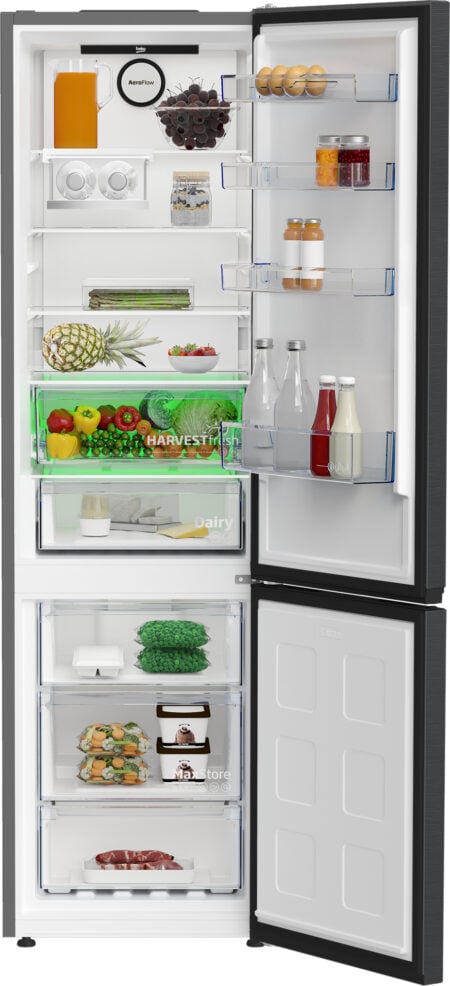 Beko B7RCNE407HXBR Vrijstaand 355 l B Zwart, Roestvrijstaal DHZ2531 - Afbeelding 4