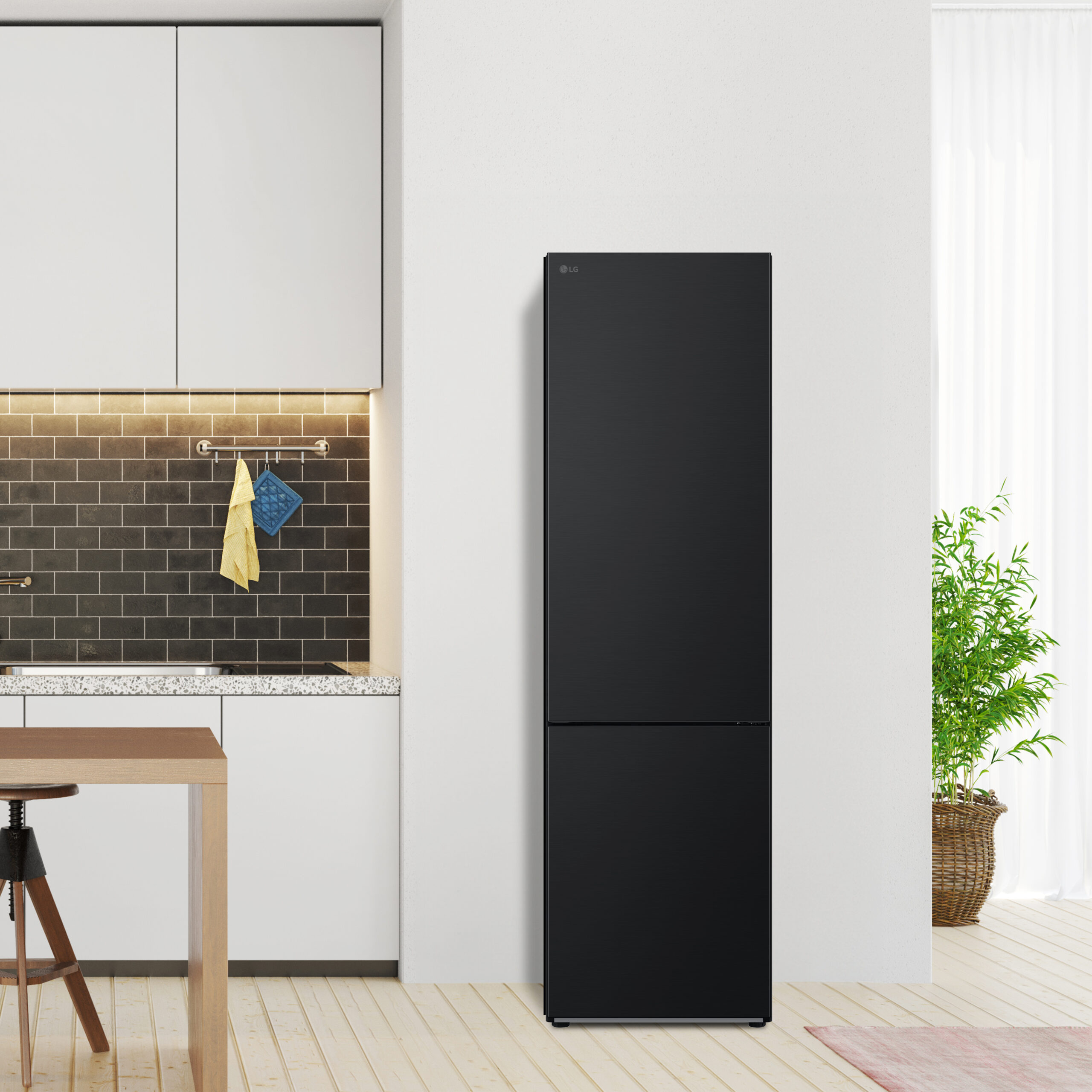 LG GBV22NCCEP Vrijstaand 387 l C Zwart - Afbeelding 4