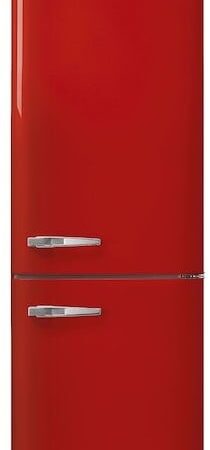 Smeg FAB32RRD5 koel-vriescombinatie Vrijstaand 331 l D Rood - ACTIE!