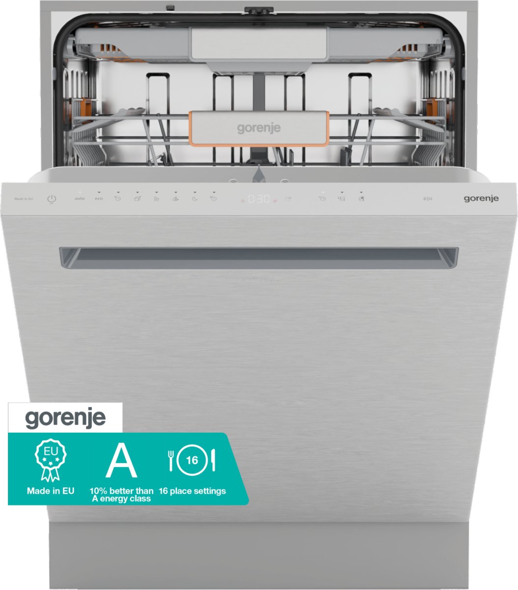 Gorenje G600 ULTRA16BUAESX Volledig ingebouwd 16 couverts A DHZ2768