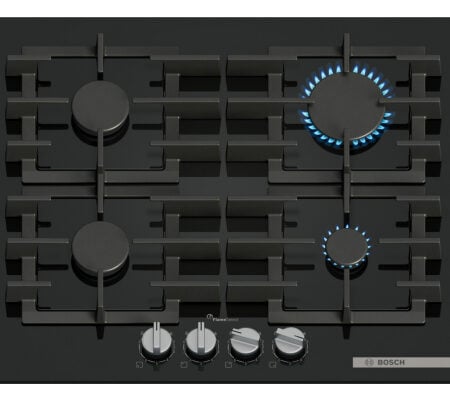 Bosch Serie 6 PPP6A6I40 kookplaat Zwart Ingebouwd 60 cm Gaskookplaat 4 zone(s)