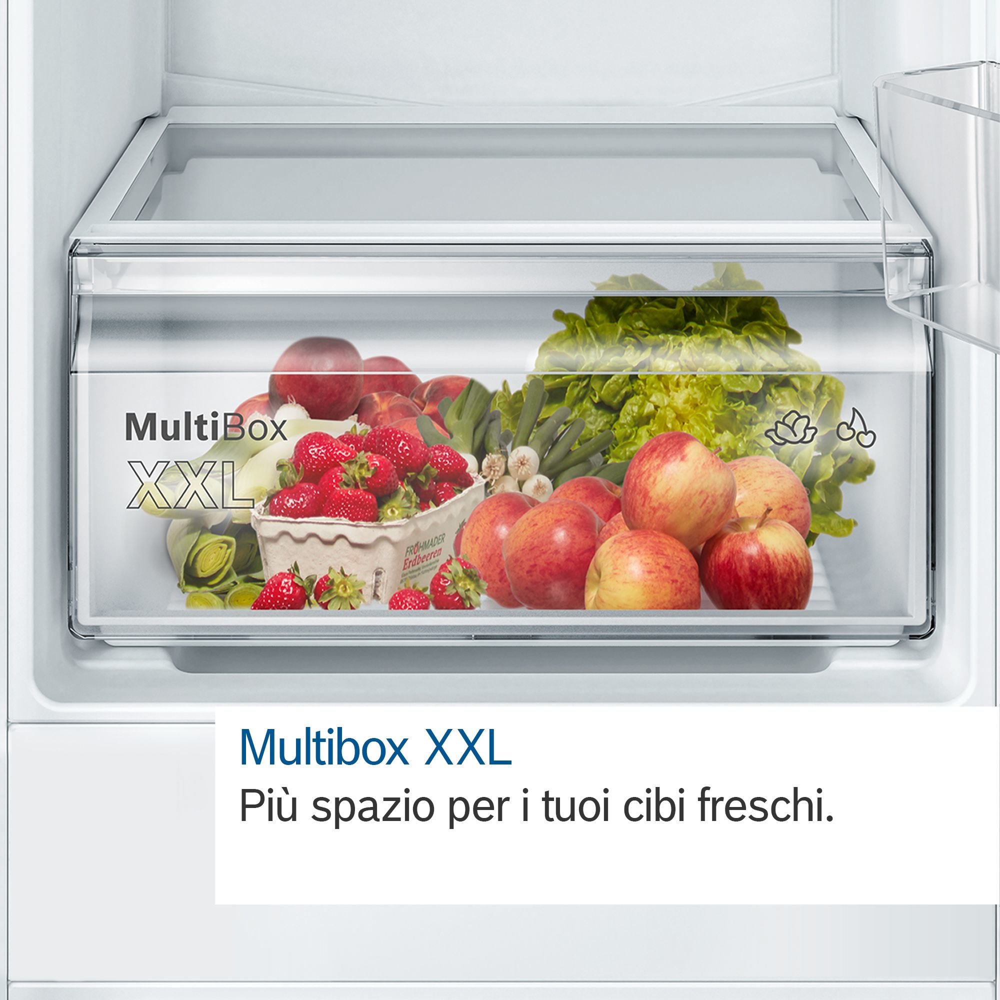 Bosch Serie 2 KIN86NSE0 koel-vriescombinatie Ingebouwd 260 l E - Afbeelding 5