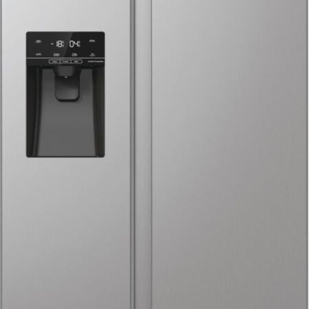 Hisense RS5P535NPCE amerikaanse koelkast Vrijstaand 566 l E Roestvrijstaal