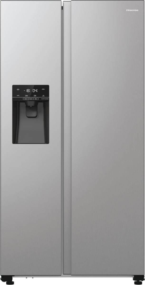 Hisense RS5P535NPCE amerikaanse koelkast Vrijstaand 566 l E Roestvrijstaal