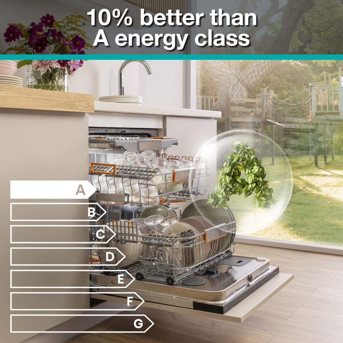 Gorenje G600 ULTRA16BUAESX Volledig ingebouwd 16 couverts A DHZ2768 - Afbeelding 11