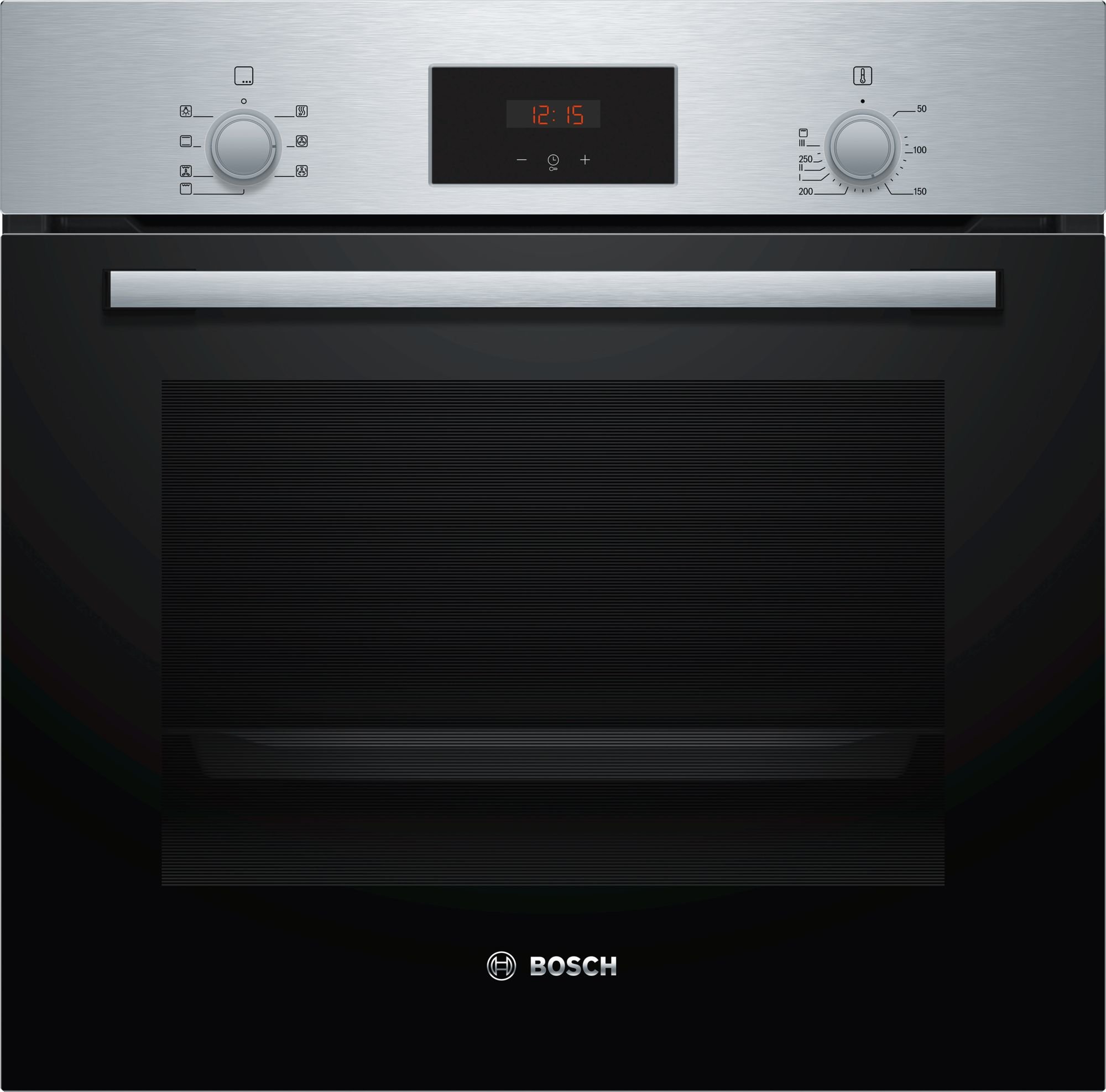 Bosch Serie 2 HBF133BR0 oven 66 l Zwart, Roestvrijstaal DHZ2728