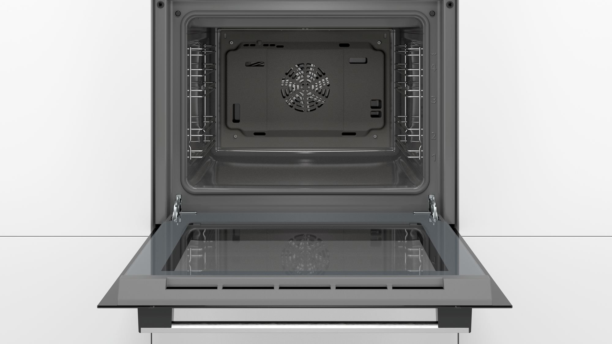 Bosch Serie 2 HBF133BR0 oven 66 l Zwart, Roestvrijstaal DHZ2728 - Afbeelding 6