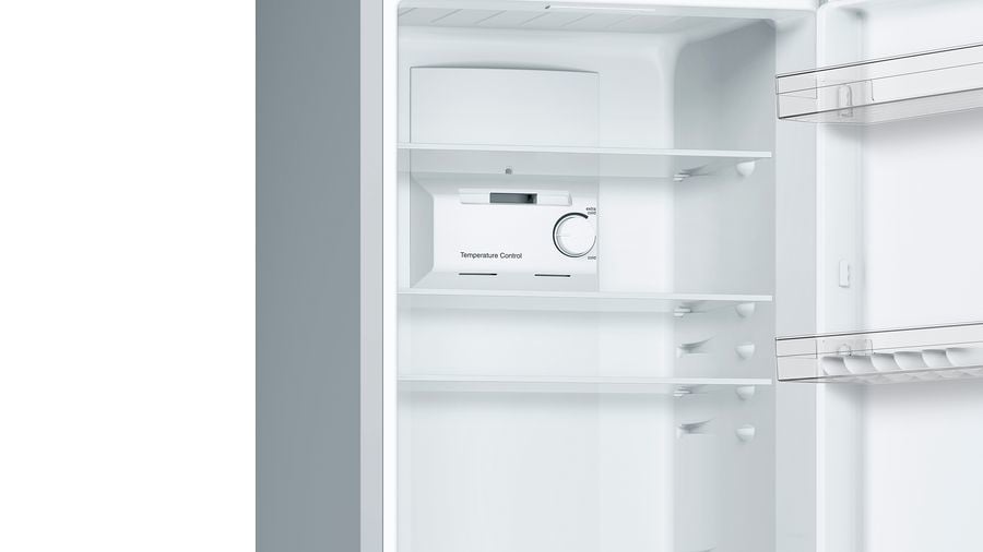 Bosch Serie 2 KGN34NLEA koel-vriescombinatie Vrijstaand 300 l E Roestvrijstaal - EWO3310 - Afbeelding 4