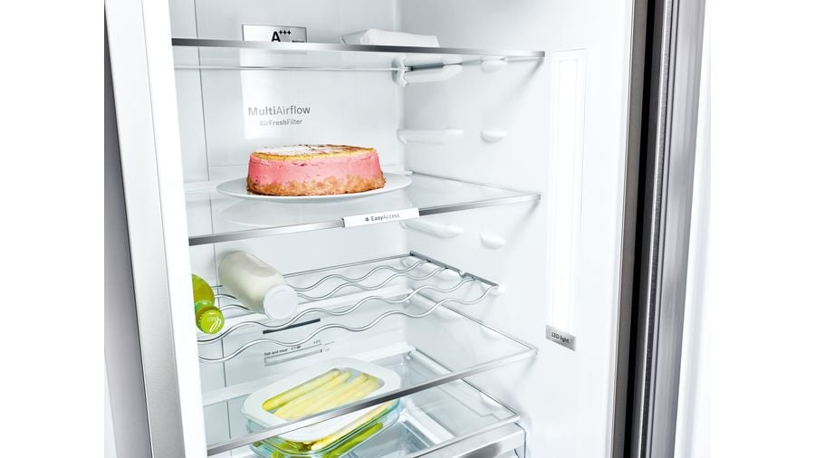 Bosch Serie 2 KGN34NLEA koel-vriescombinatie Vrijstaand 300 l E Roestvrijstaal - EWO3310 - Afbeelding 8