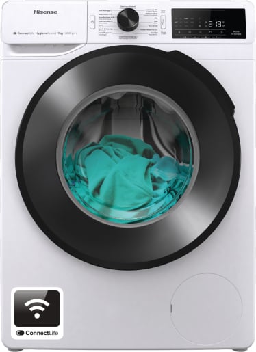 Hisense WF3V943BW/BLX wasmachine Voorbelading 9 kg 1400 RPM Wit