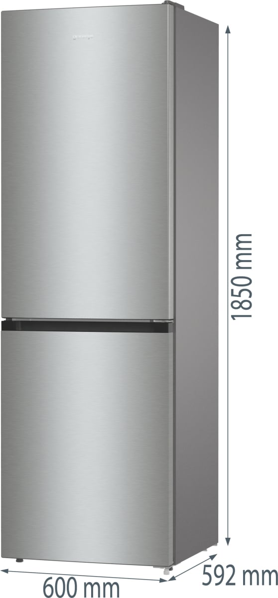 Gorenje NRK61CS2XL4 Vrijstaand 300 l C Grijs DHZ2745 - Afbeelding 11
