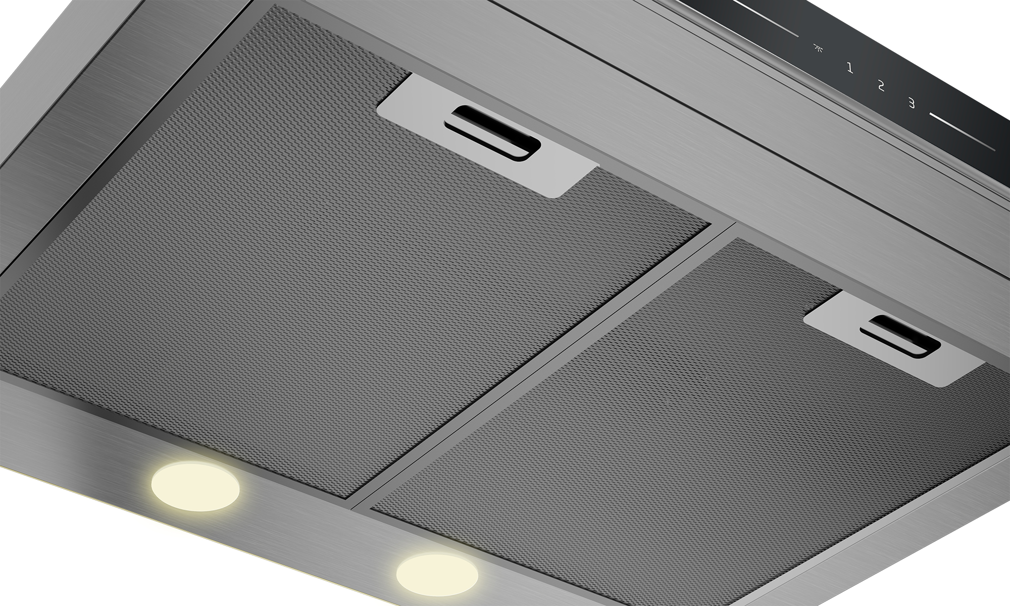 Beko BHCB63640BH afzuigkap Muurmontage Zwart, Roestvrijstaal 627 m³/uur DHZ1BAUKE - Afbeelding 5