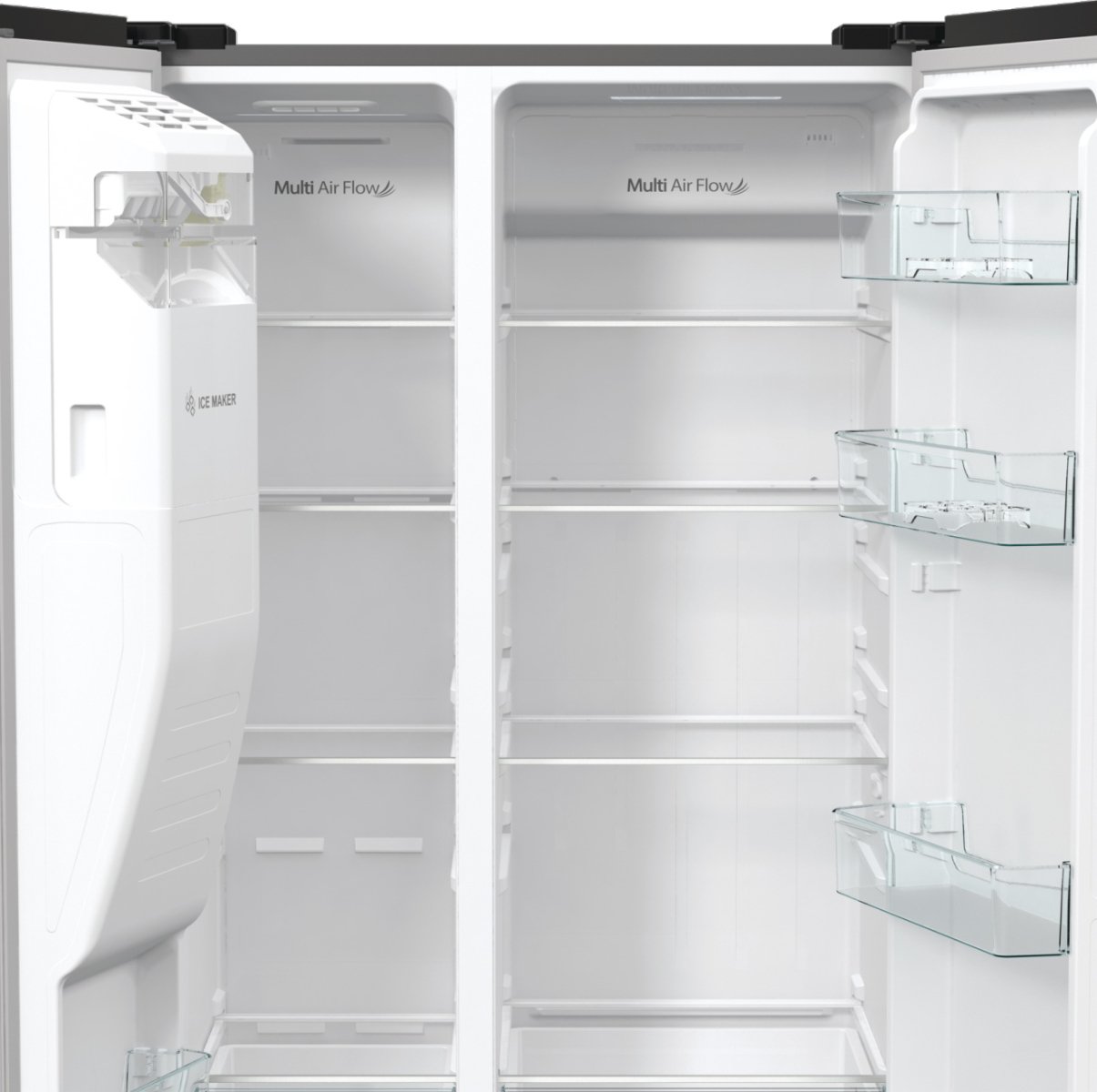 Hisense RS5P535NPCE amerikaanse koelkast Vrijstaand 566 l E Roestvrijstaal - Afbeelding 11