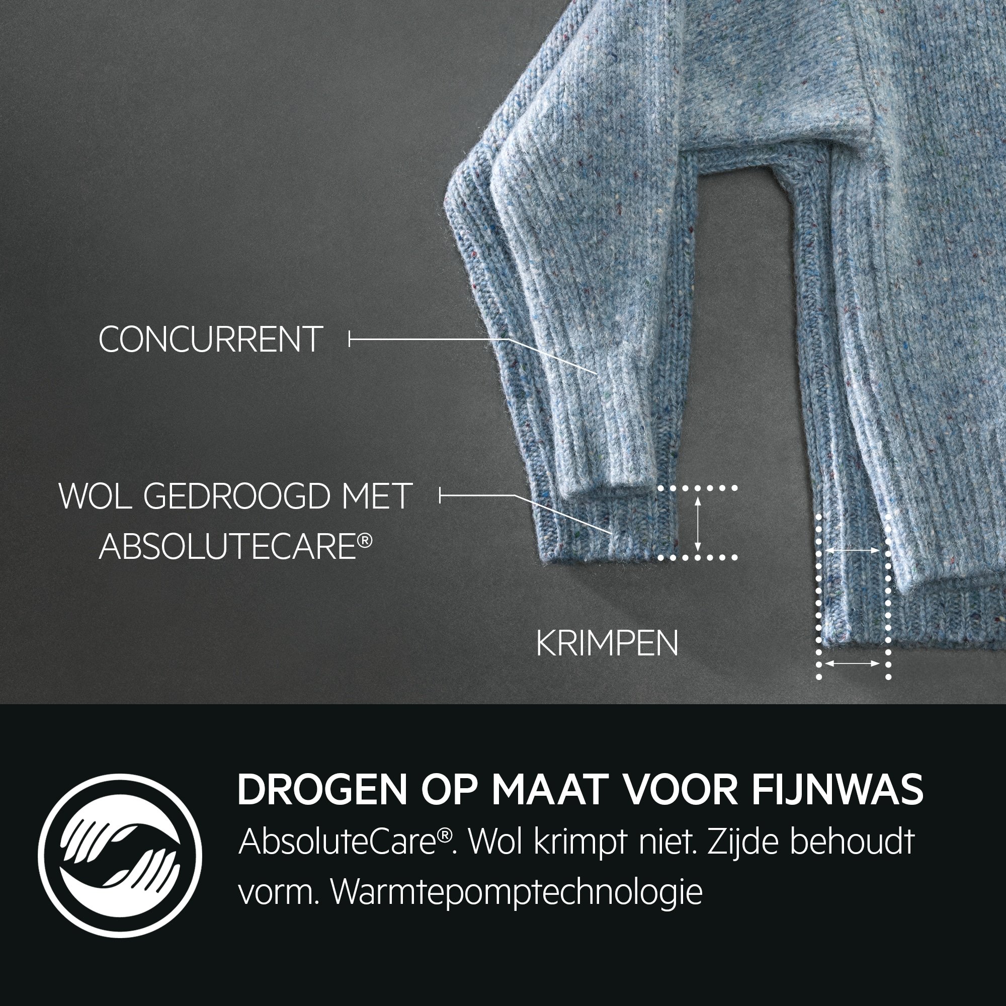 AEG Series 9000 TR97BADEN wasdroger Vrijstaand Voorbelading 8 kg Wit - Afbeelding 10