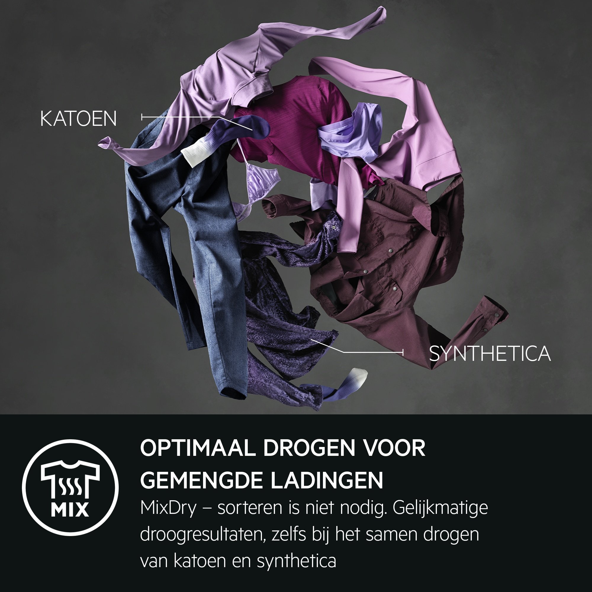 AEG Series 9000 TR97BADEN wasdroger Vrijstaand Voorbelading 8 kg Wit - Afbeelding 7