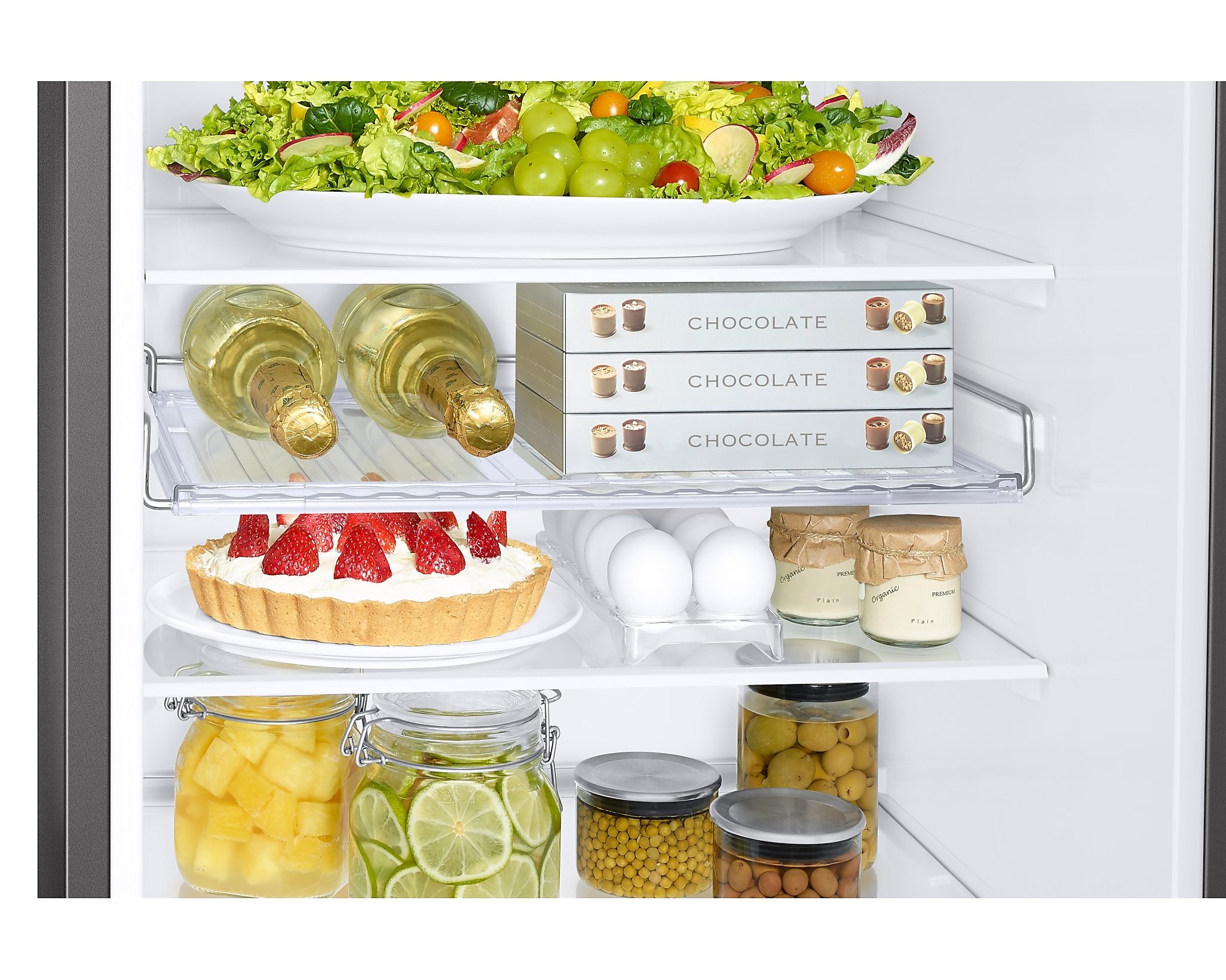 Samsung RB34C602EB1 koel-vriescombinatie Vrijstaand 344 l E Zwart - Afbeelding 5