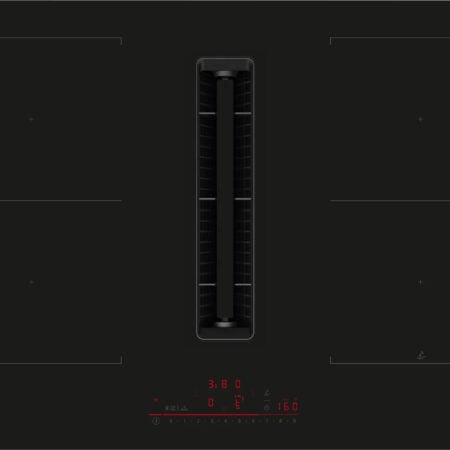 Bosch Serie 6 PVQ811H26E kookplaat Zwart Ingebouwd 80 cm Inductiekookplaat zones 4 zone(s) Inbouw afzuigkap