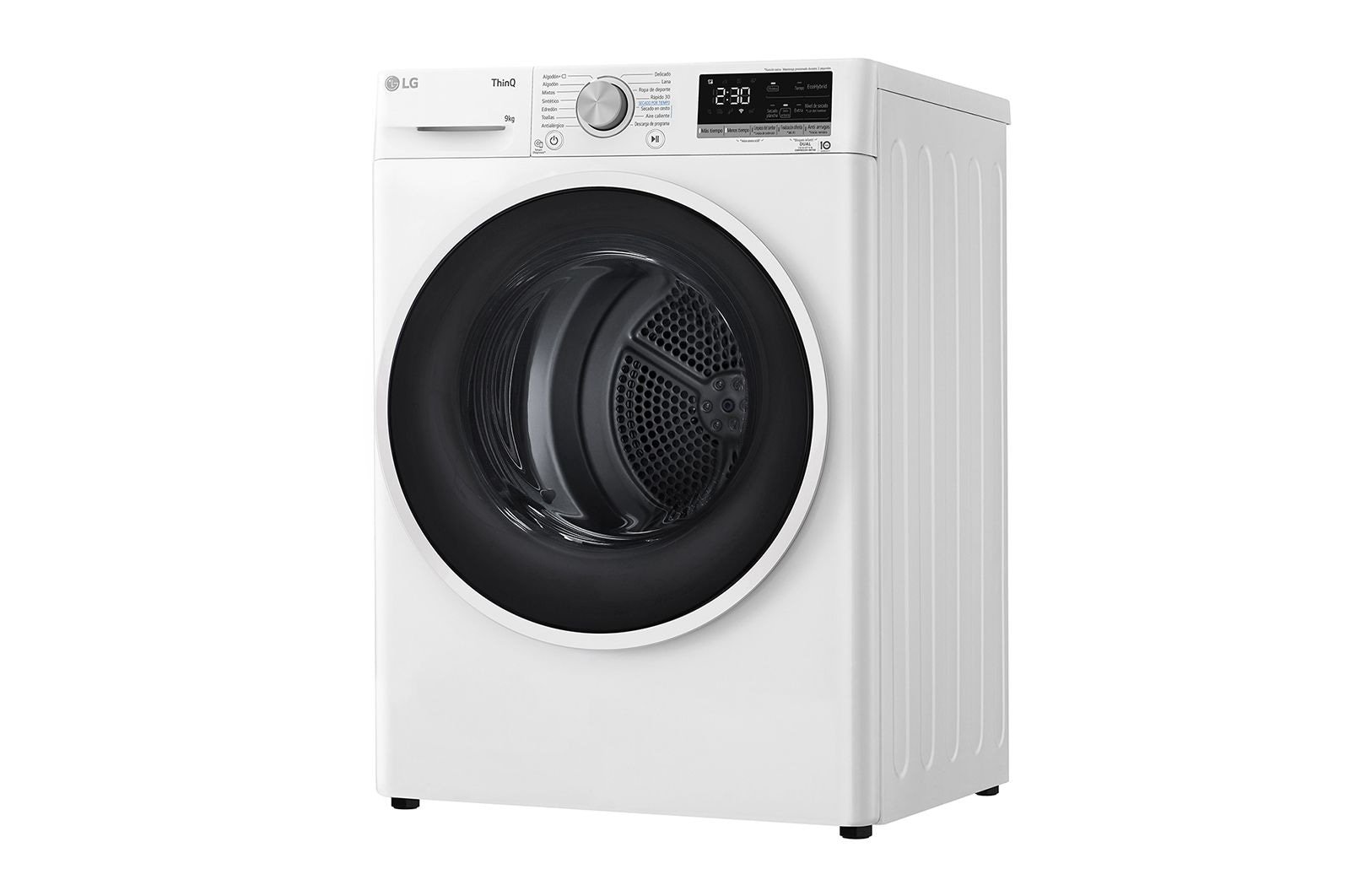 LG RH90V5AV6N wasdroger Vrijstaand Voorbelading 9 kg Wit - Afbeelding 9