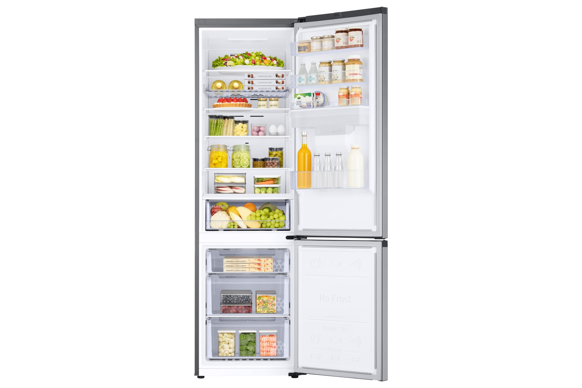 Samsung RB38C632ESA Vrijstaand 386 l E Zilver - Afbeelding 6