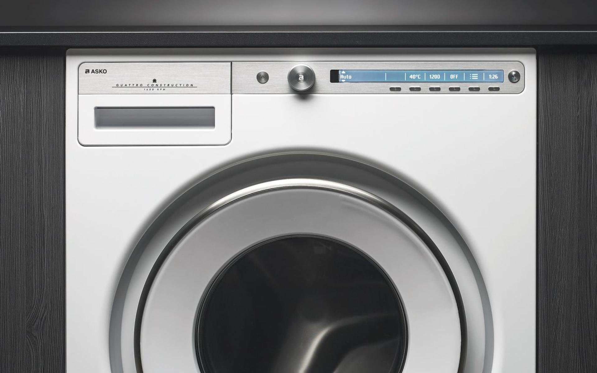 Asko Logic W4086C.W/3 wasmachine Voorbelading 8 kg 1600 RPM Wit Verpakkingsschade - Afbeelding 12