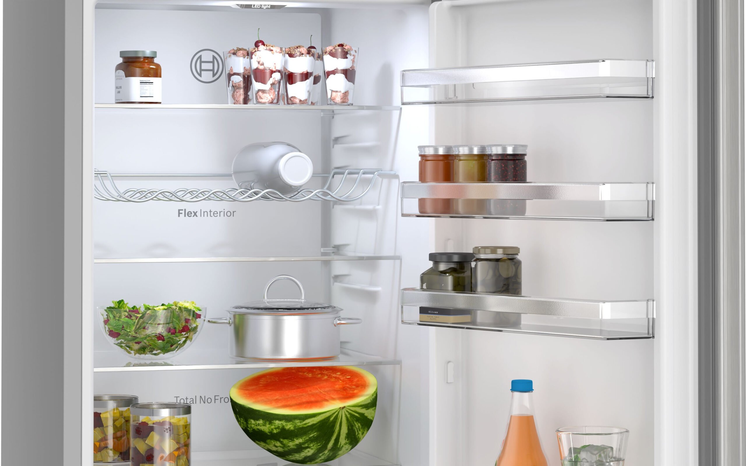 Bosch Serie 4 KGN392LAG koel-vriescombinatie Vrijstaand 363 l A Metallic - EWO3418 - Afbeelding 8