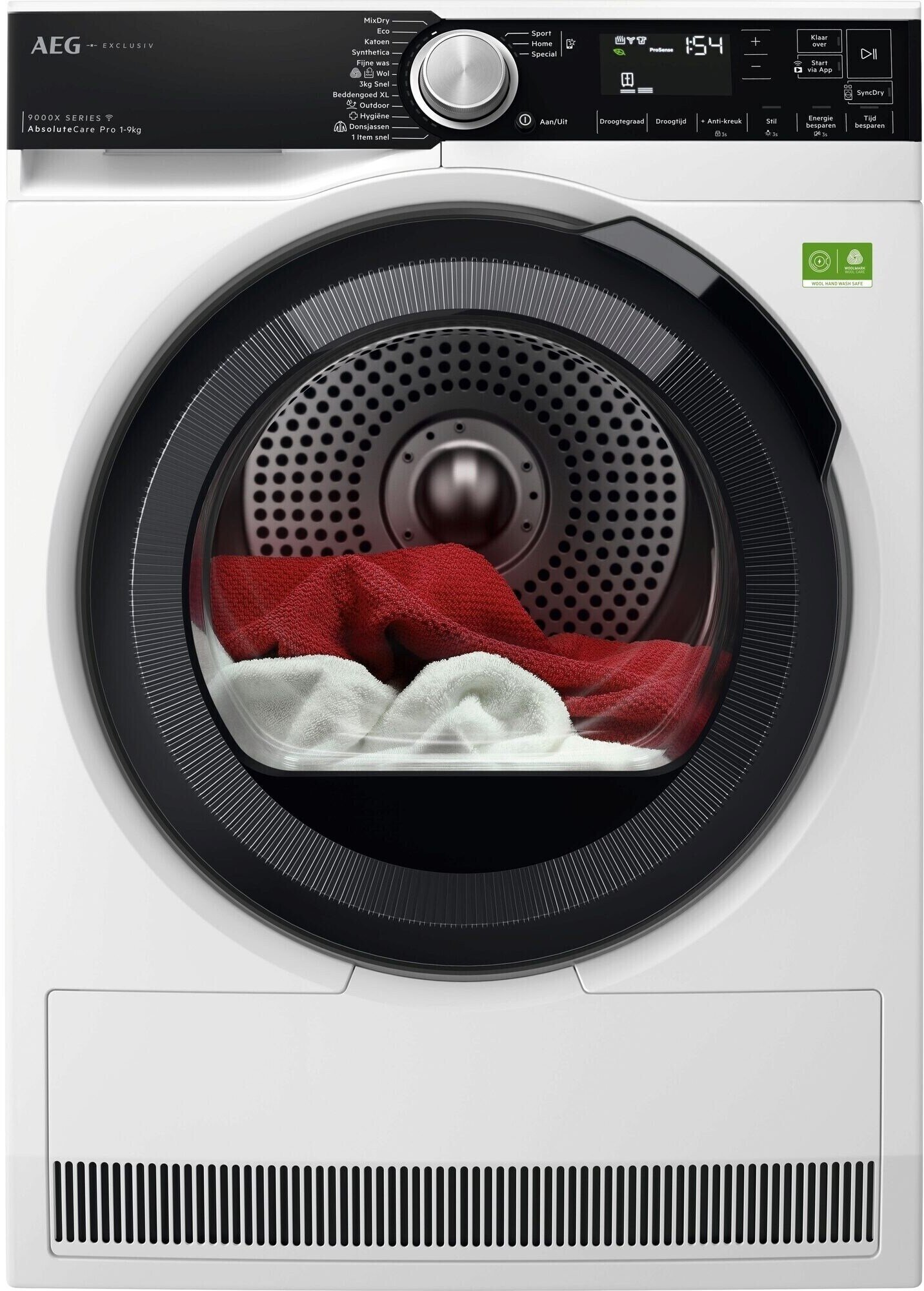 Aeg TR97MUNCHEN 9000X AbsoluteCare® Pro - Warmtepomp Droger 9 kg