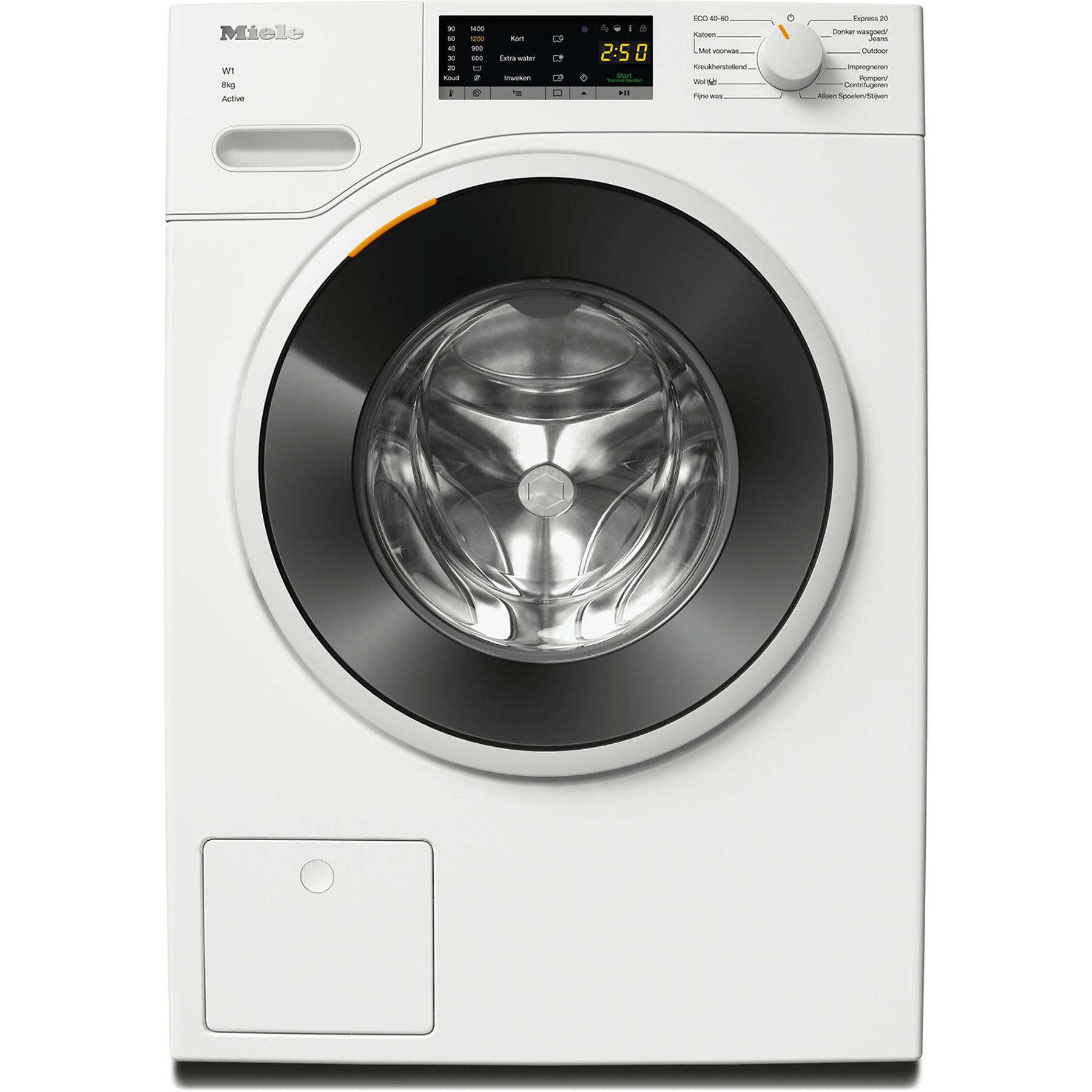 MIELE WWA 120 WCS - Wasmachine Voorlader - 8 kg - 1400 rpm - 72 dB EWO3459