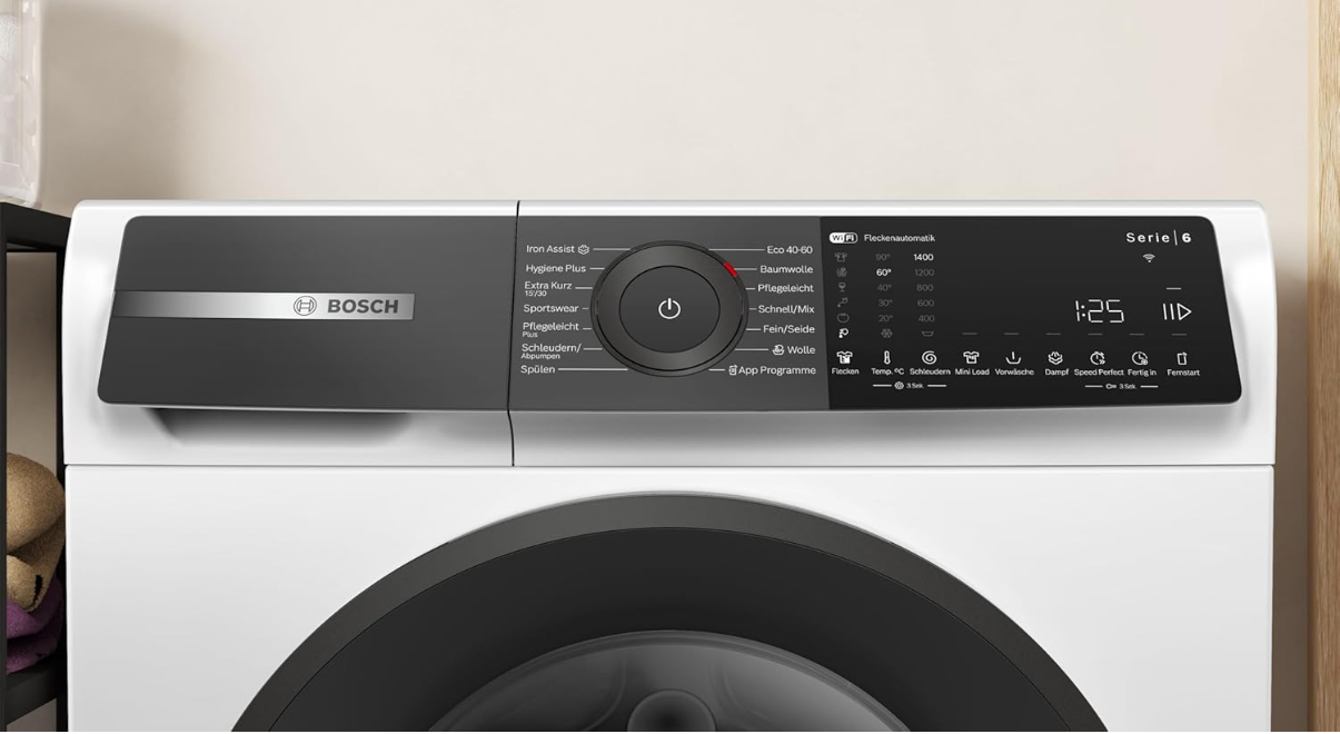 Bosch WGH244M40, Serie 6, Slimme wasmachine 9 kg EWO3419 - Afbeelding 3