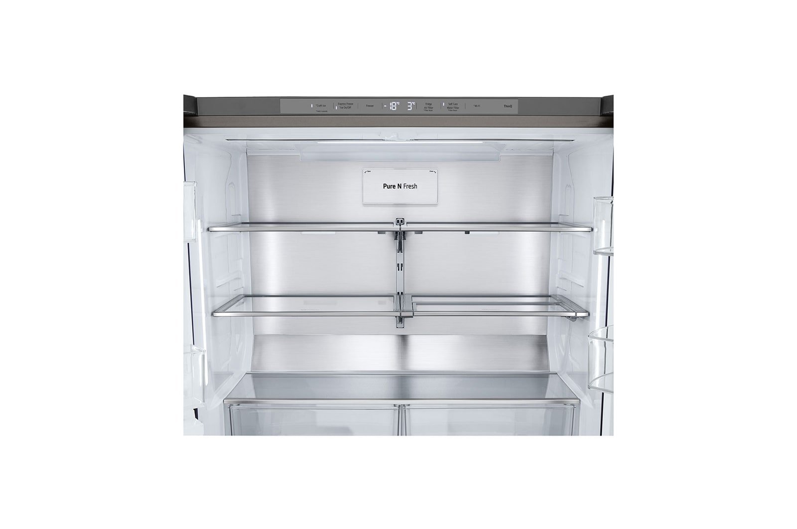 LG GMG960MBEE amerikaanse koelkast Vrijstaand 638 l E Roestvrijstaal - Afbeelding 9