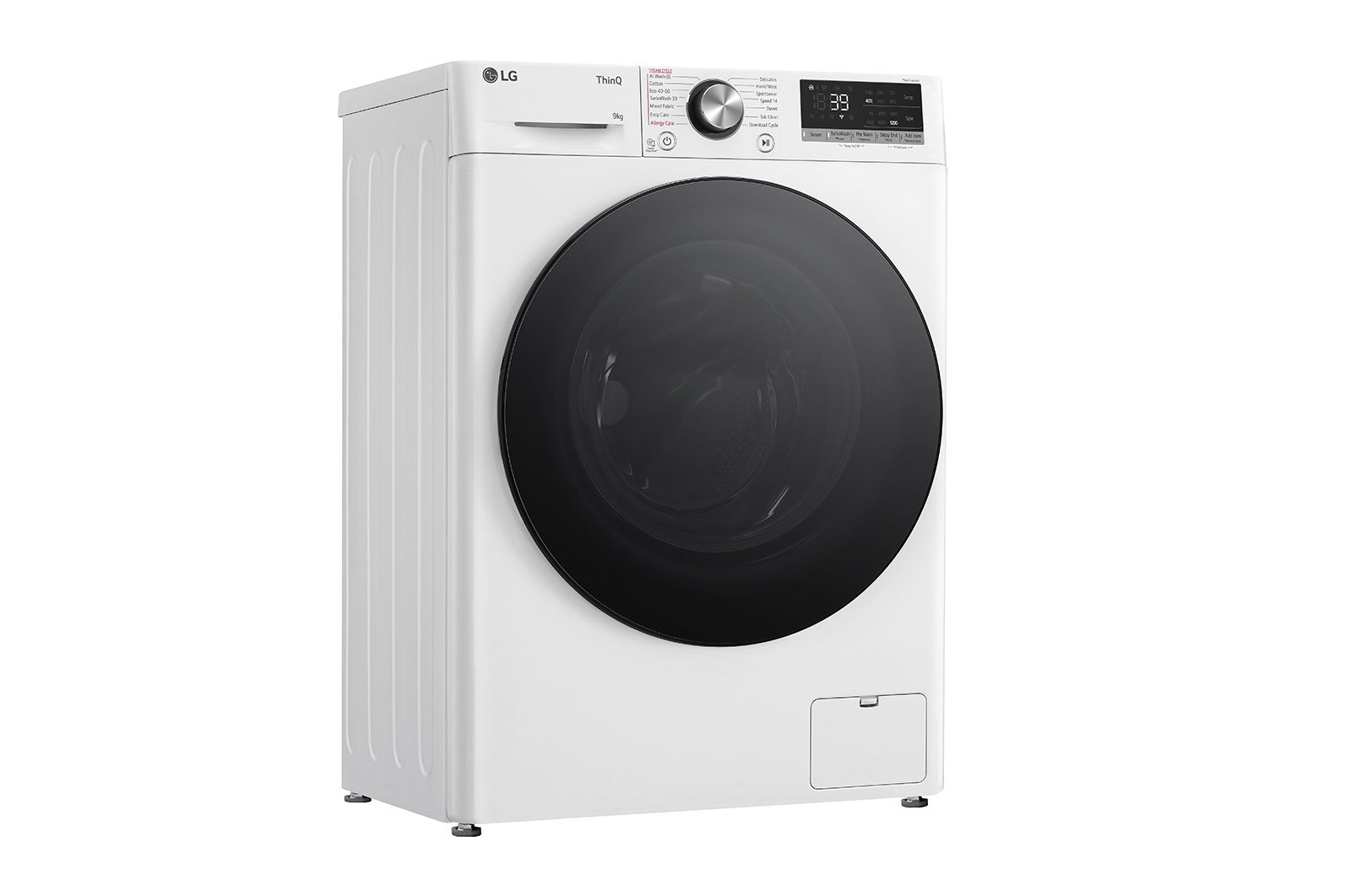 LG F2V7SLIM9 wasmachine Voorbelading 9 kg 1160 RPM Wit - EWO3445 - Afbeelding 11