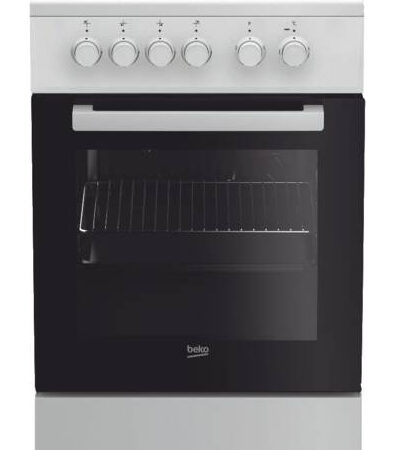 Beko FSS52001DWNL Vrijstaand fornuis Electrisch Gaskookplaat Wit DHZ3580